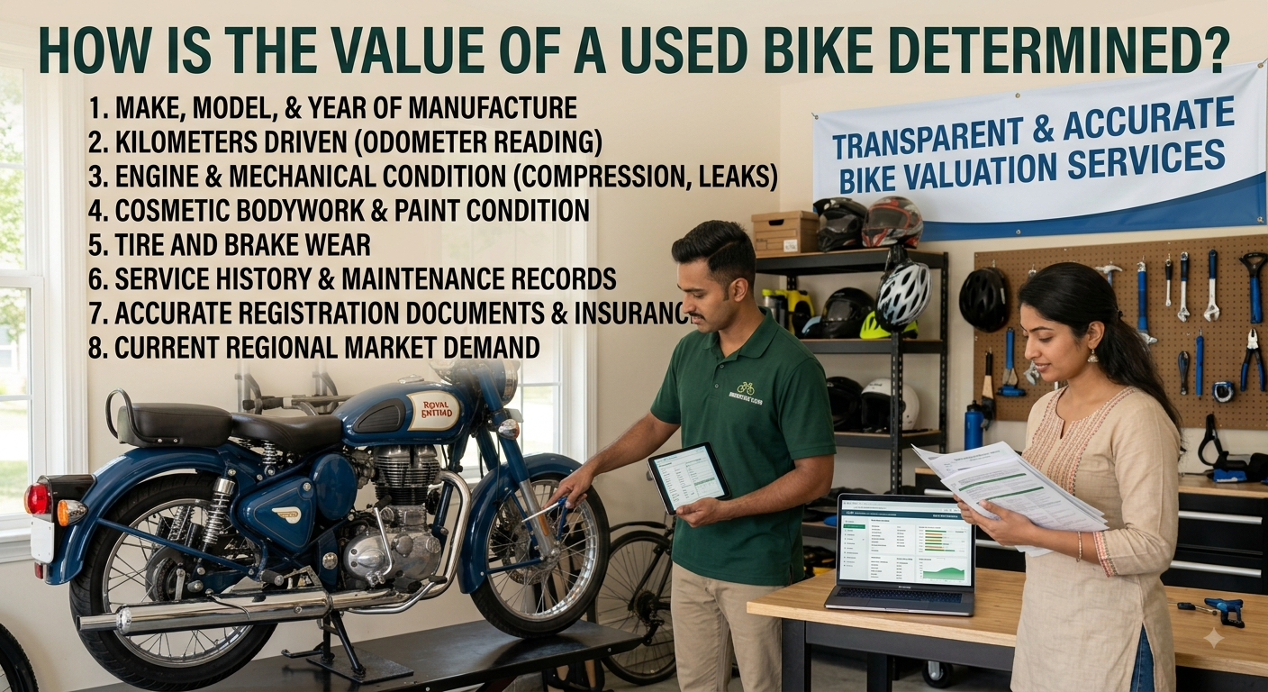 How Is The Value Of A Used Bike Determined?